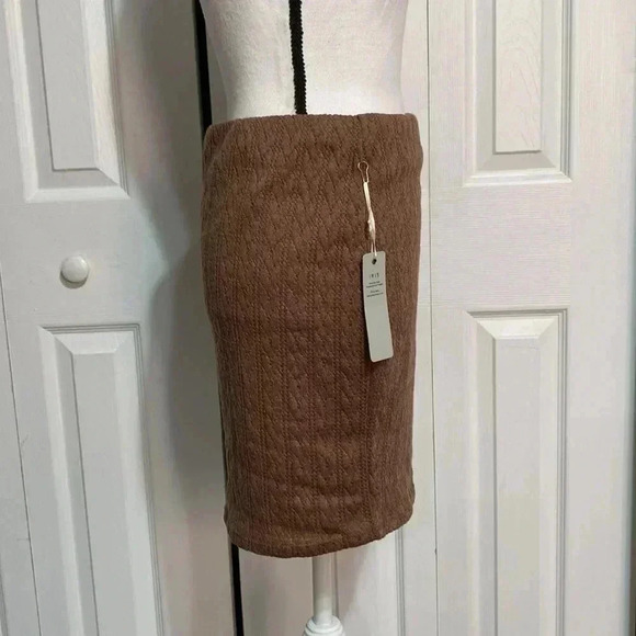 Iris basic knit lined skirt - Picture 5 of 11